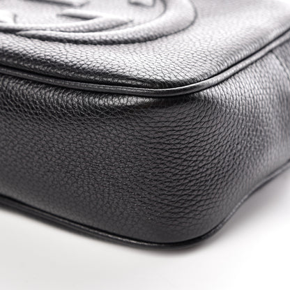 Gucci Pebbled Calfskin Small Soho Disco Bag Black 6 of 9