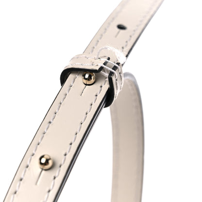 Bulgari Calfskin Serpenti Forever Top Handle White 14 of 15