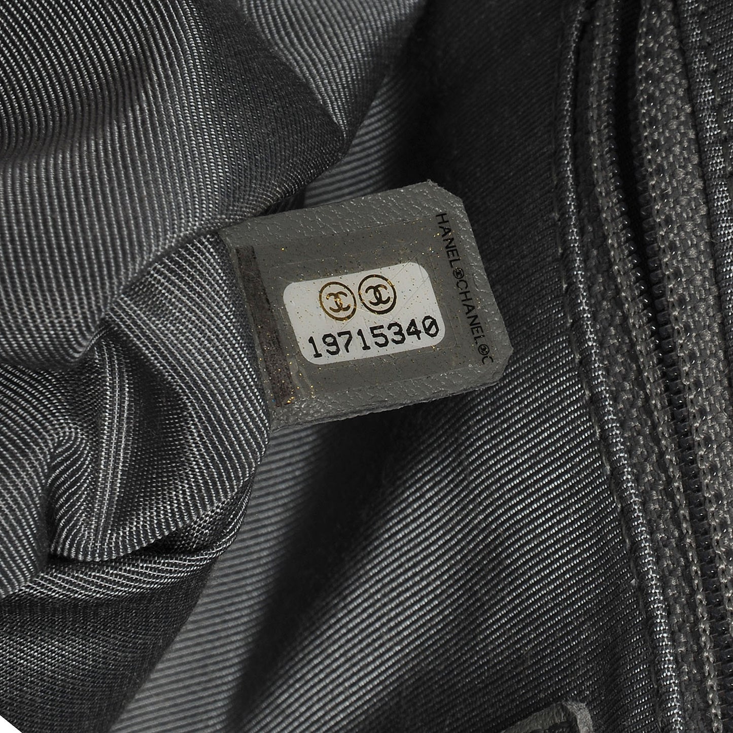 Washed Lambskin Chain Around Medium Messenger Black
