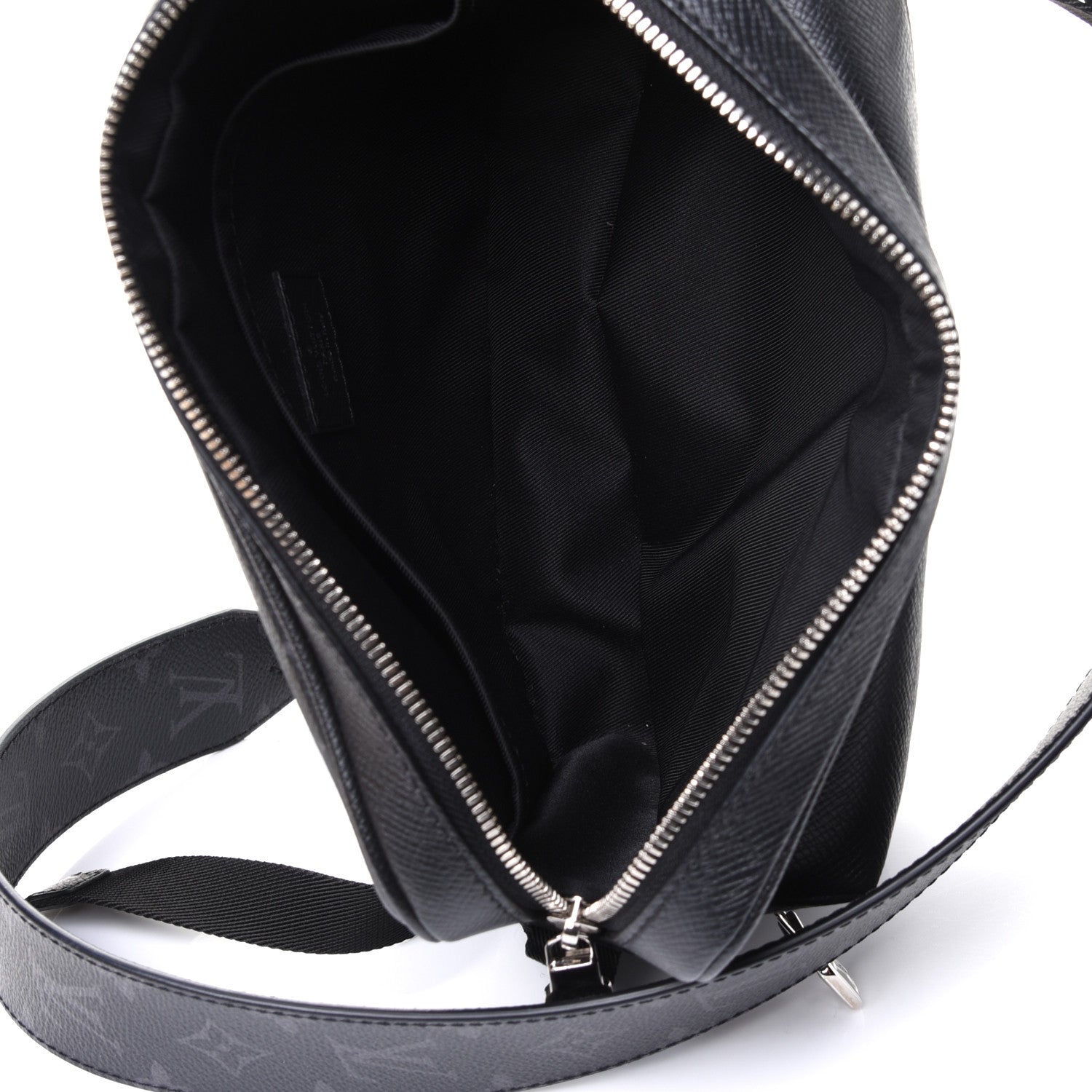 Louis Vuitton Taiga Monogram Eclipse Outdoor Messenger Black 4 of 4