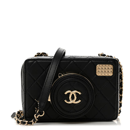 Chanel Lambskin Quilted Coco Click Bag Black 1 of 11