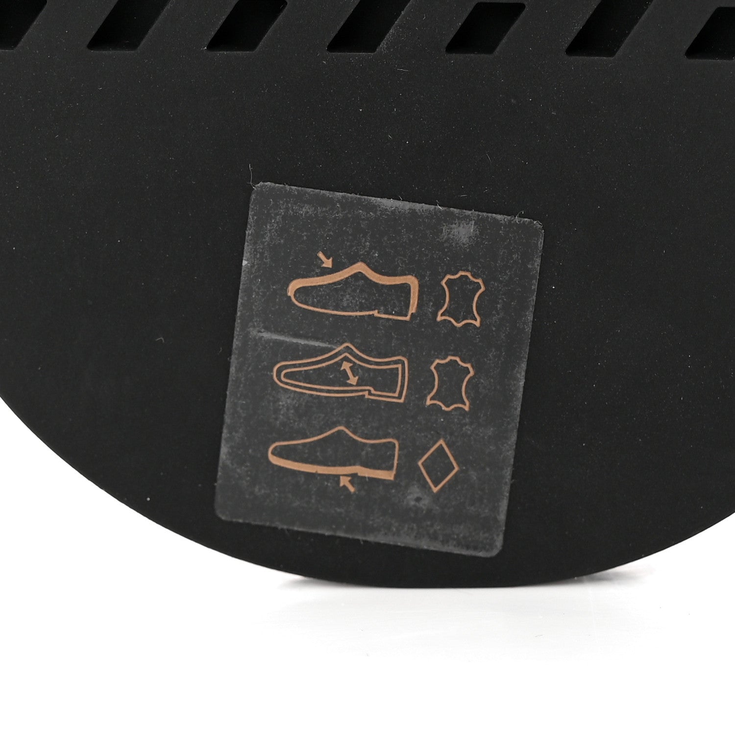 Hermes Calfskin Womens Chypre Sandals 36.5 Black 7 of 11