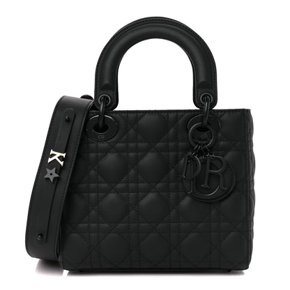 Christian Dior Ultra Matte Calfskin Cannage Small My ABCDior Lady Dior Black 1 of 11