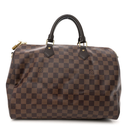 Louis Vuitton Damier Ebene Speedy Bandouliere 35 1 of 12