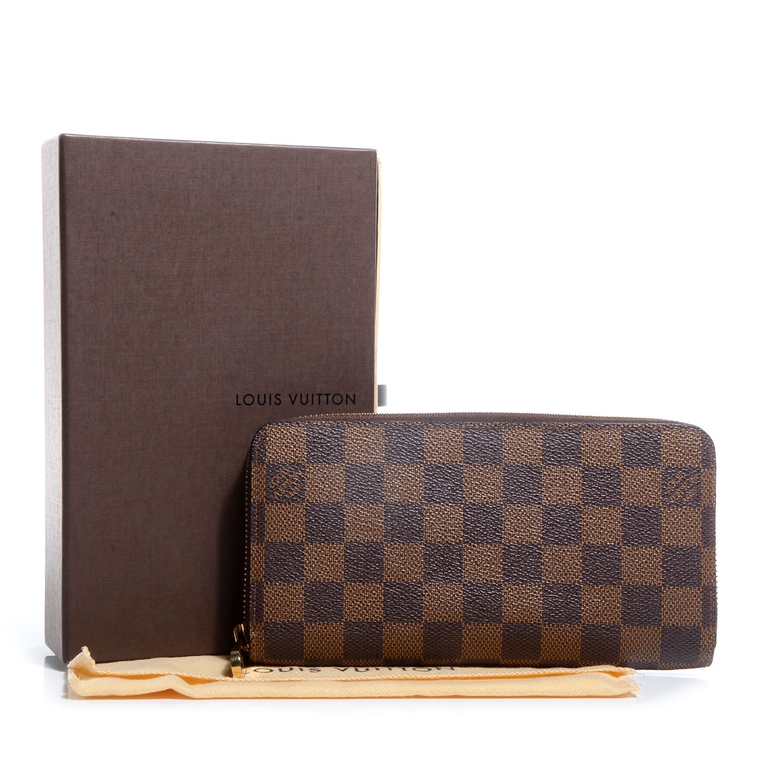 Louis Vuitton Damier Ebene Zippy Wallet 8 of 8