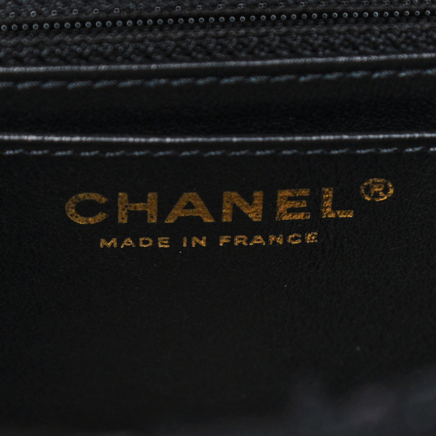 Tweed Quilted Mini 2.55 Reissue Flap Black Gold Navy