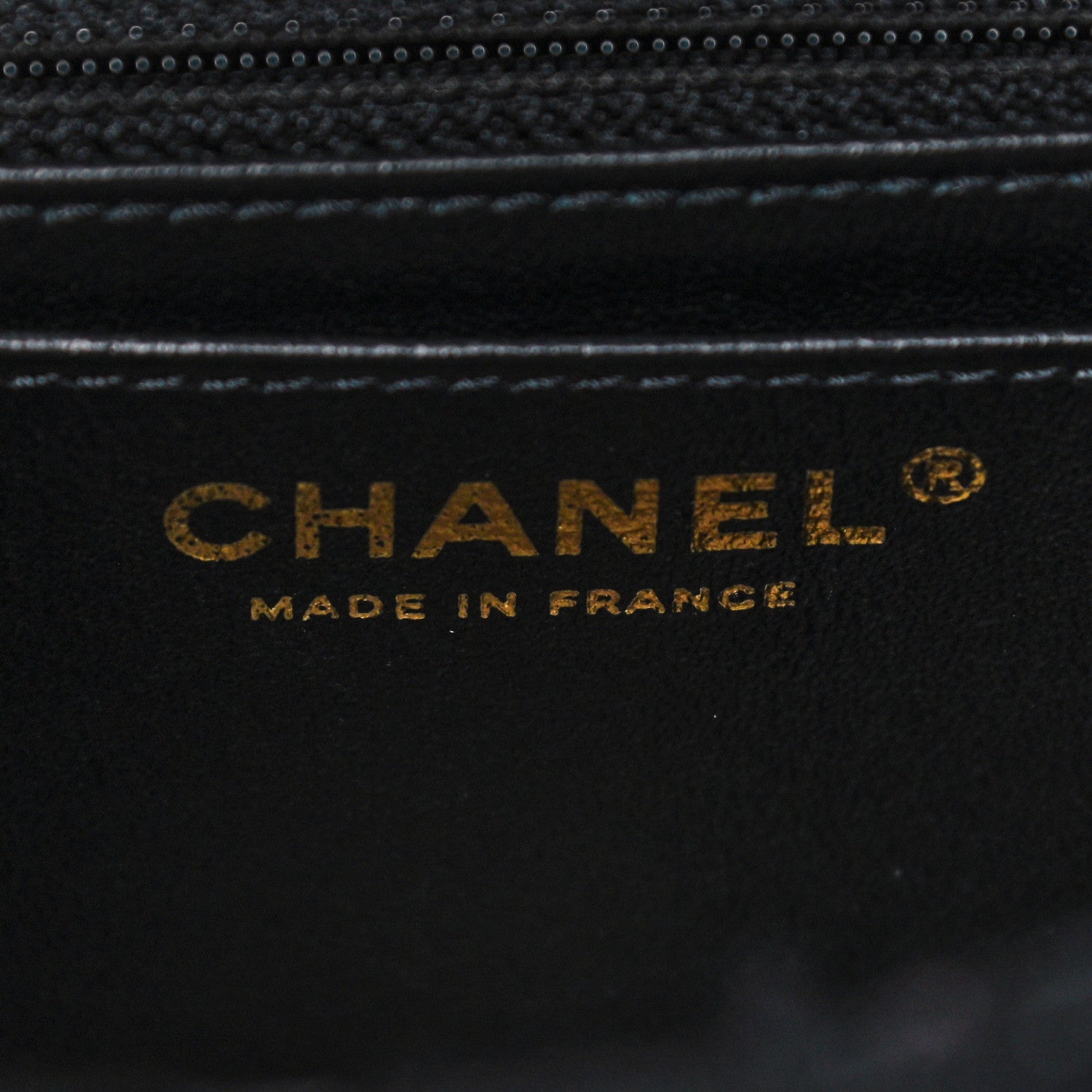 Chanel Tweed Quilted Mini 2.55 Reissue Flap Black Gold Navy 6 of 11