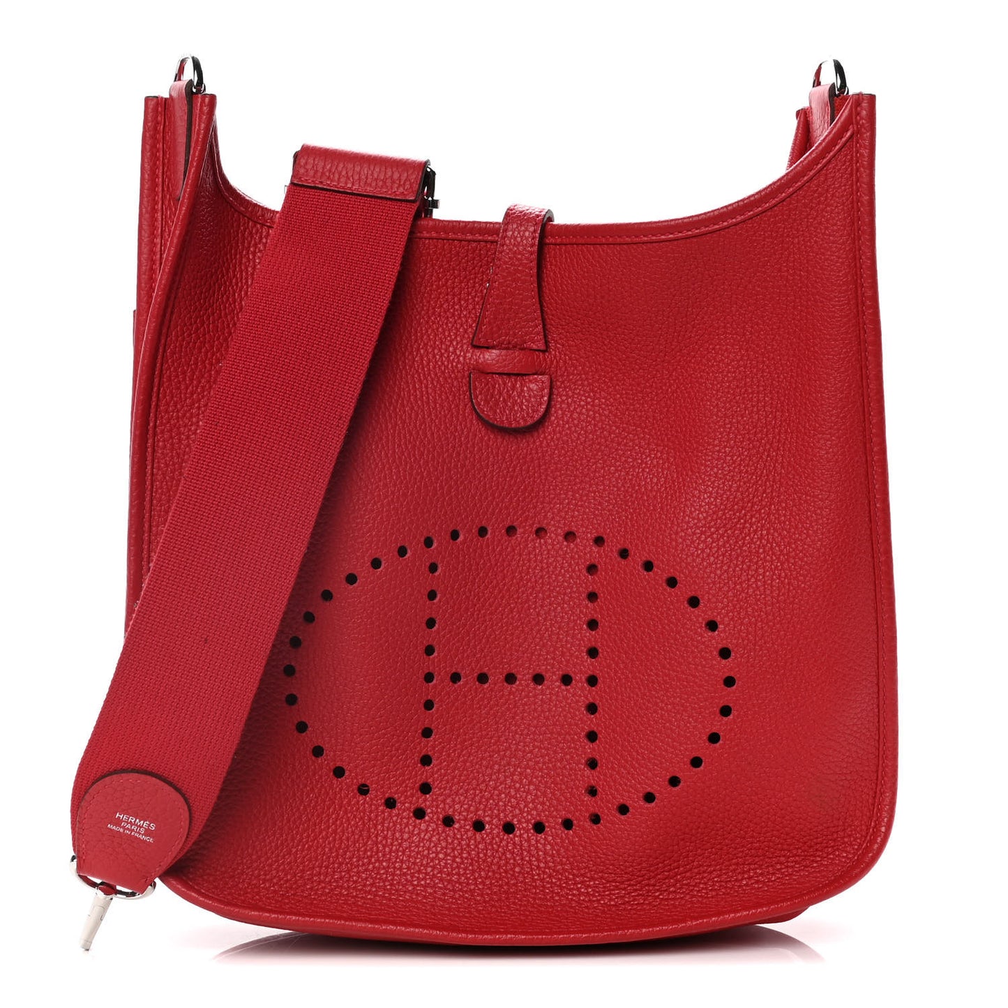 Taurillon Clemence Evelyne III PM Rouge Casaque
