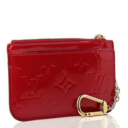Louis Vuitton Vernis Key Pouch Pomme D'Amour 2 of 4