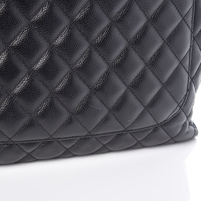 Chanel Caviar Quilted Grand Shopping Tote GST Black 23 of 23
