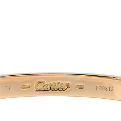 Cartier 18K Yellow Gold LOVE Bracelet 17 3 of 5