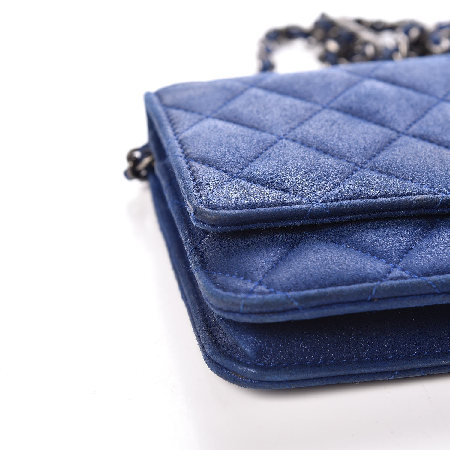 Chanel Iridescent Calfskin Quilted Wallet on Chain WOC 14 of 15