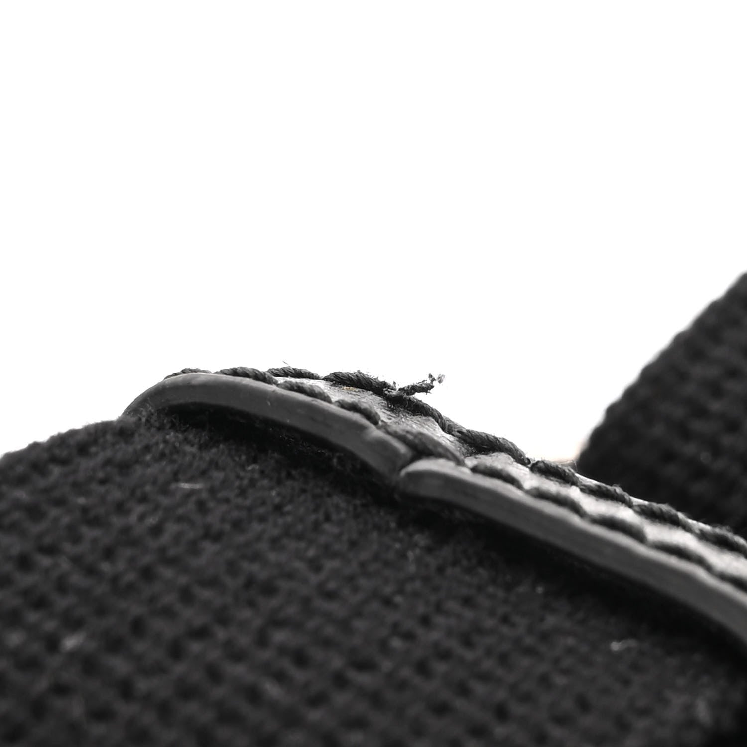 Gucci GG Supreme Monogram Textured Calfskin Retro Interlocking G Belt Bag Black 14 of 14