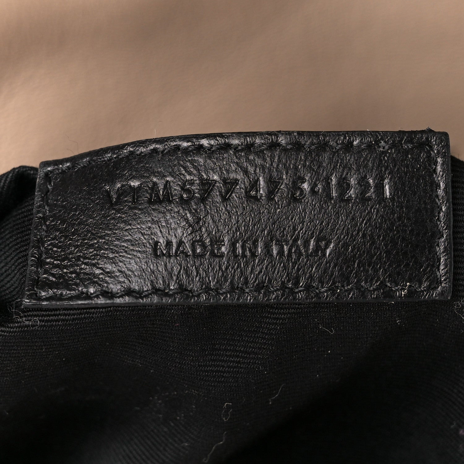 Saint Laurent Lambskin Quilted Medium Loulou Puffer Monogram Chain Satchel Dark Beige 8 of 12