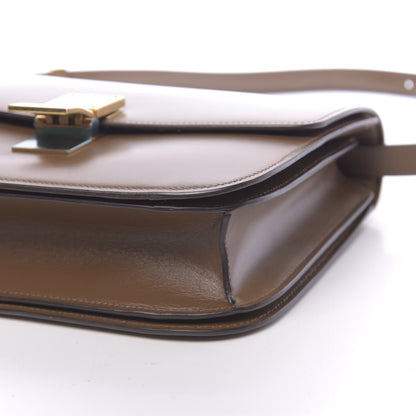 Celine Box Calfskin Medium Classic Box Flap Bag Camel 10 of 10