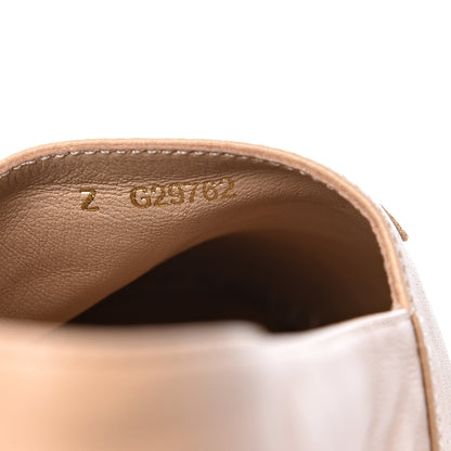 Chanel Lambskin CC Espadrilles 38 Beige Black 9 of 9