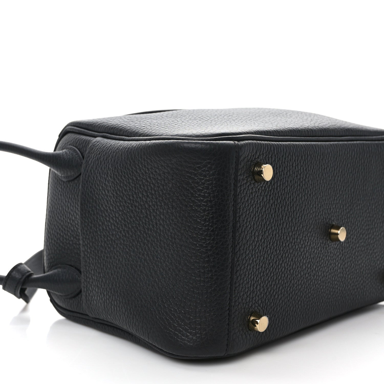Hermes Taurillon Clemence Lindy 26 Black 9 of 13