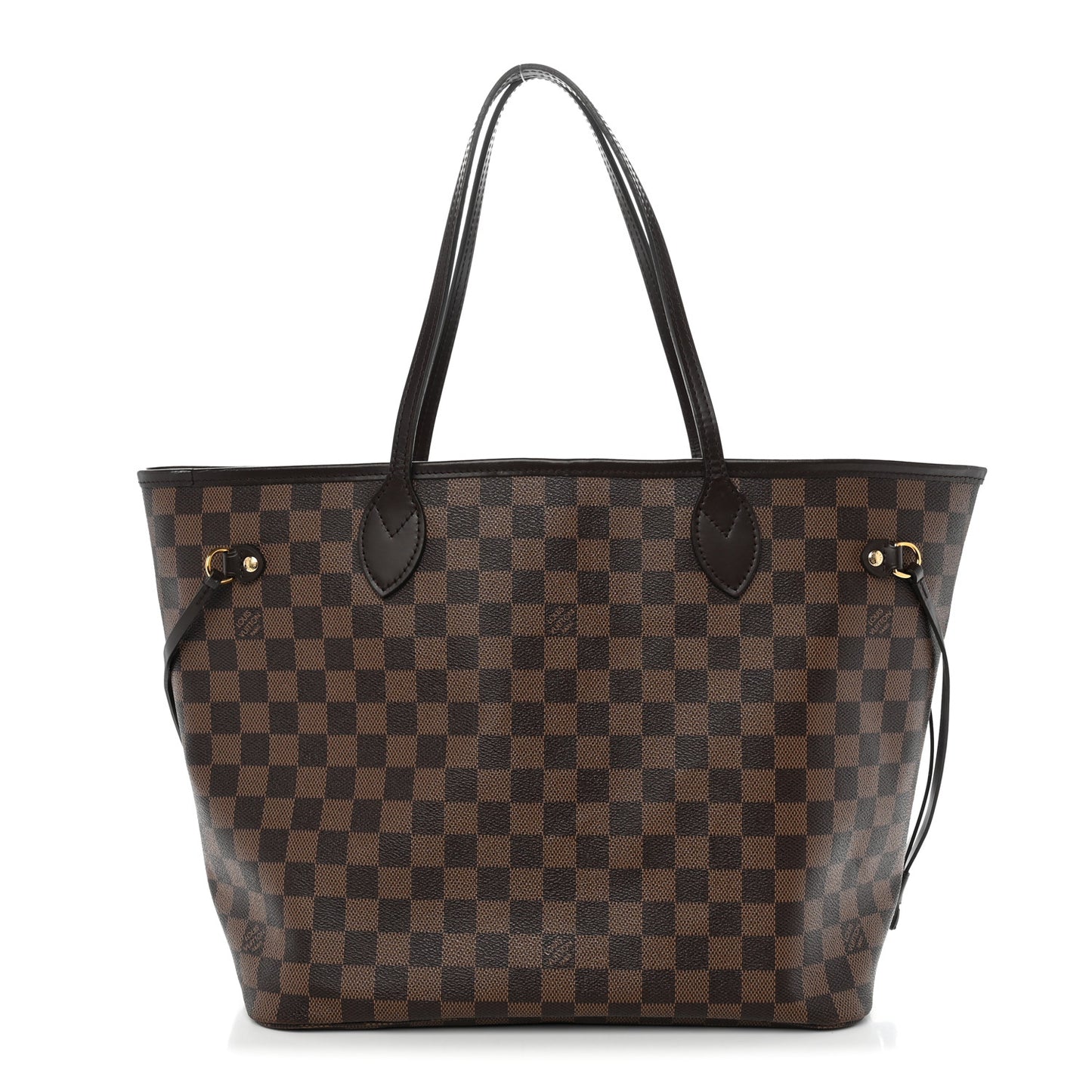 Damier Ebene Neo Neverfull MM Rose Ballerine