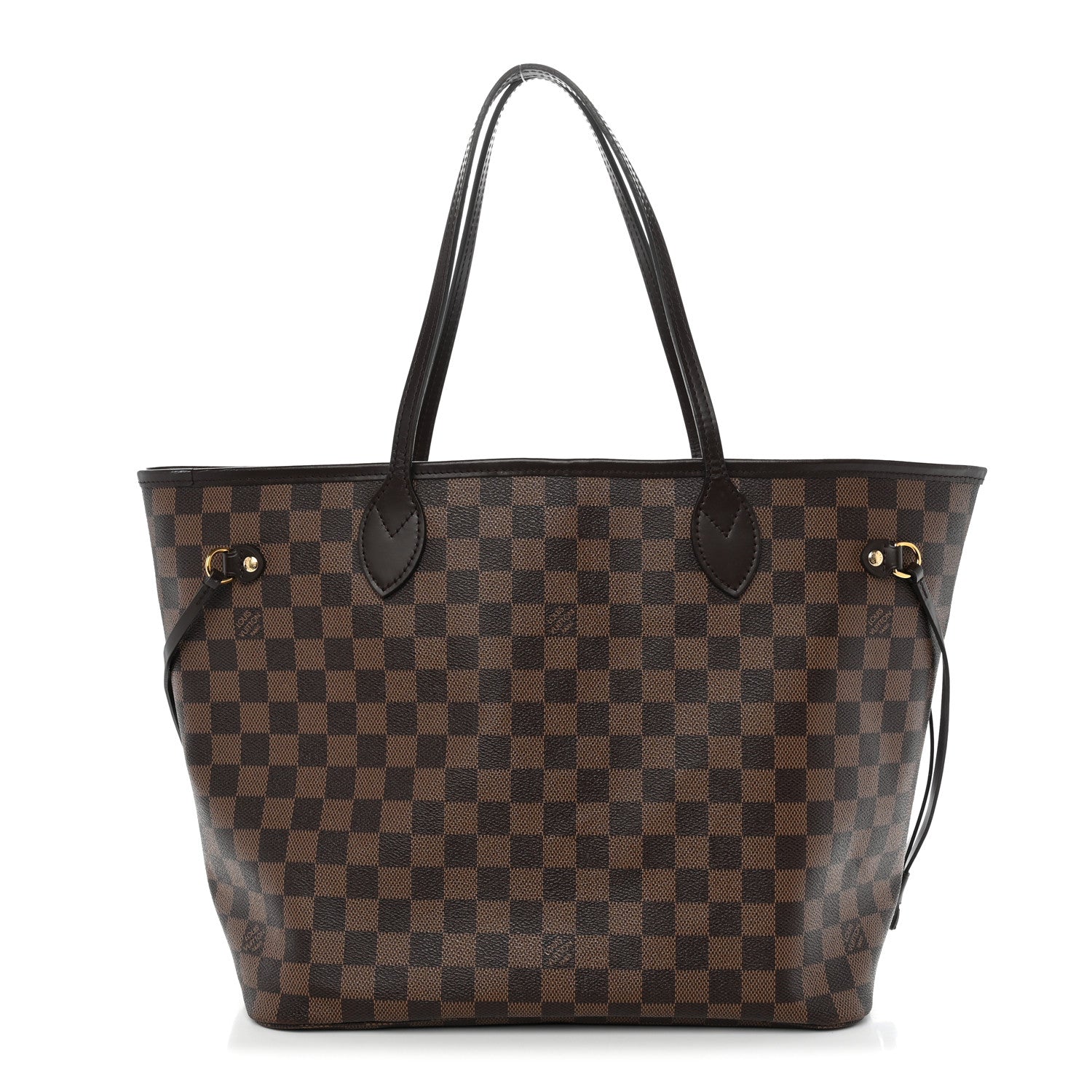 Louis Vuitton Damier Ebene Neo Neverfull MM Rose Ballerine 1 of 13