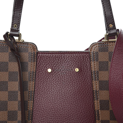 Louis Vuitton Damier Ebene Taurillon Jersey Bordeaux 10 of 10