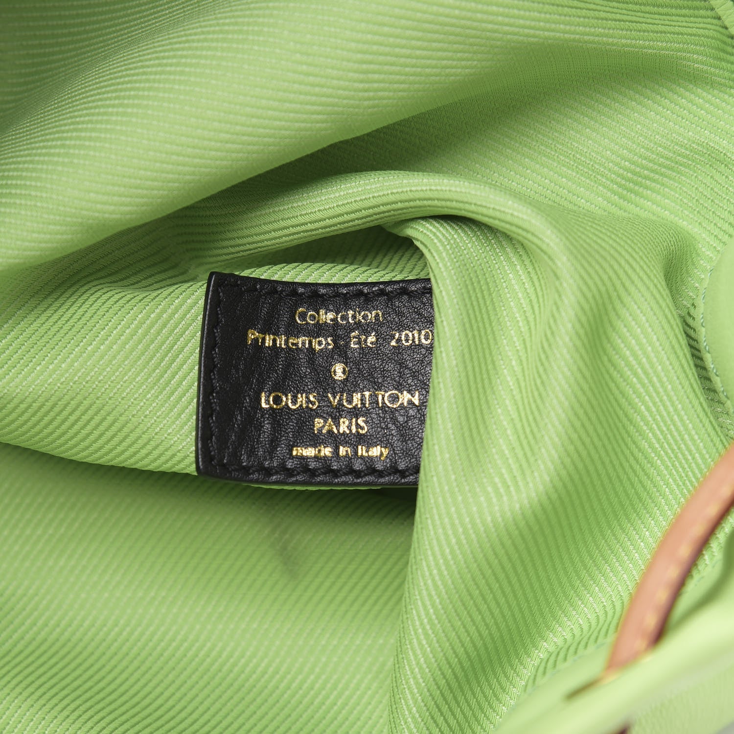 Louis Vuitton Fabric Jacquard Monogram Cheche Gypsy PM Vert 6 of 14