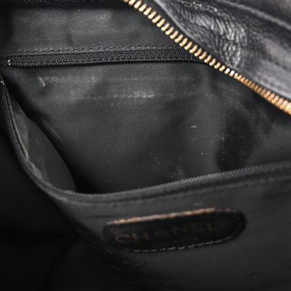 Chanel Caviar CC Shoulder Bag Black 12 of 12