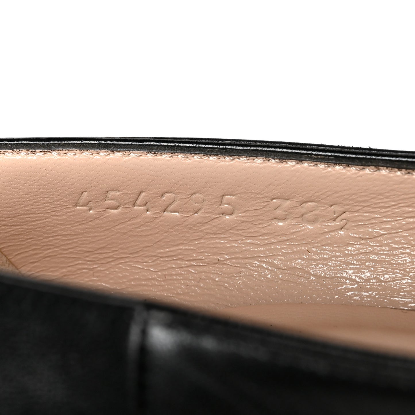 Malaga Kid Pearly GG Marmont Fringe 105mm Loafer Pumps 38.5 Black