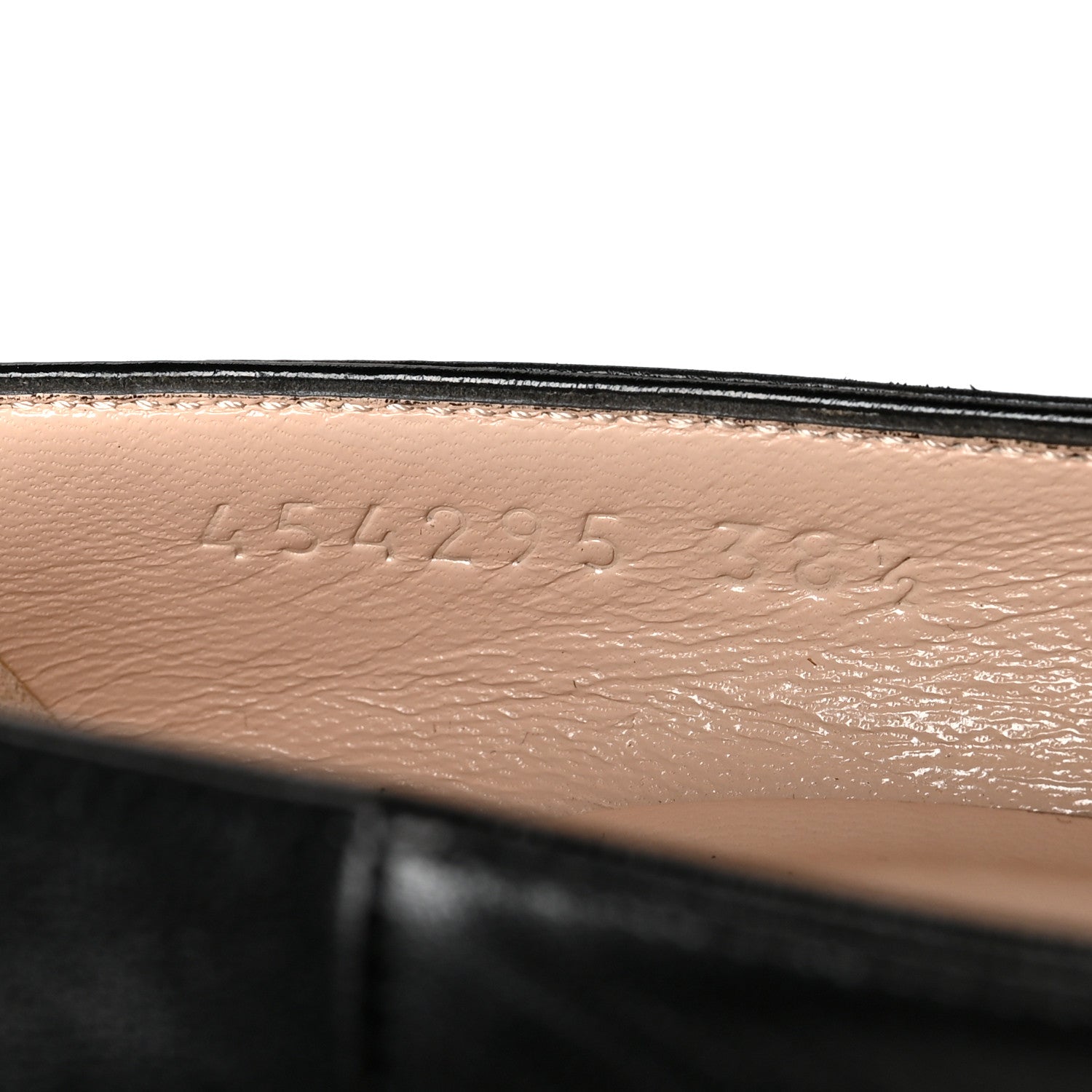 Gucci Malaga Kid Pearly GG Marmont Fringe 105mm Loafer Pumps 38.5 Black 6 of 9