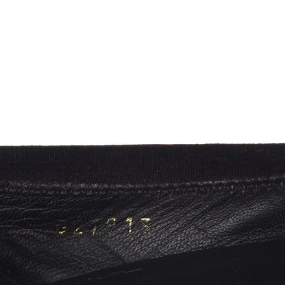 Chanel Lambskin Camellia Cap Toe Ballerina Flats 38 Black 10 of 13