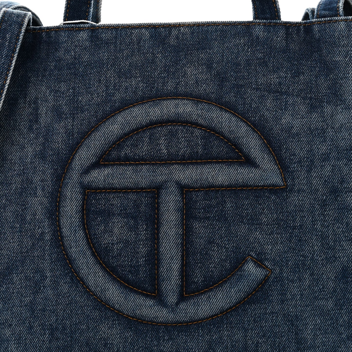Denim Medium Shopping Bag Blue
