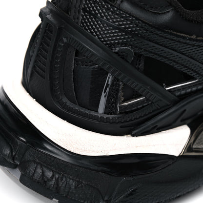 Balenciaga Rubber Mesh Bi-Color Mens Track.2 Open Sneakers 43 Black White 8 of 10
