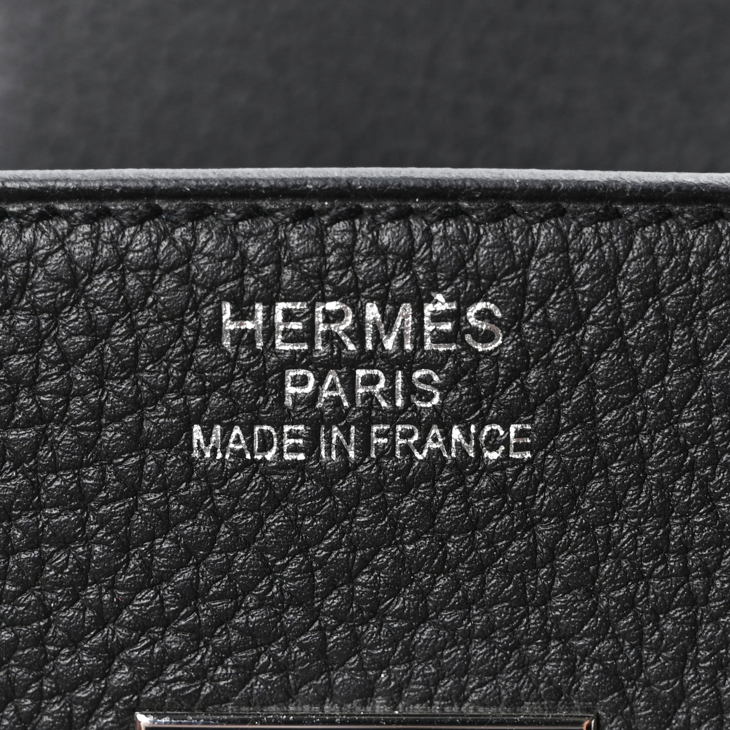 Hermes Togo Birkin 35 Black Bleu Agate 6 of 10