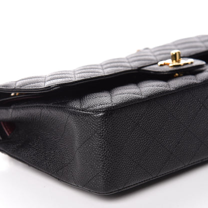 Chanel Caviar Quilted Medium Double Flap Black 5 of 9