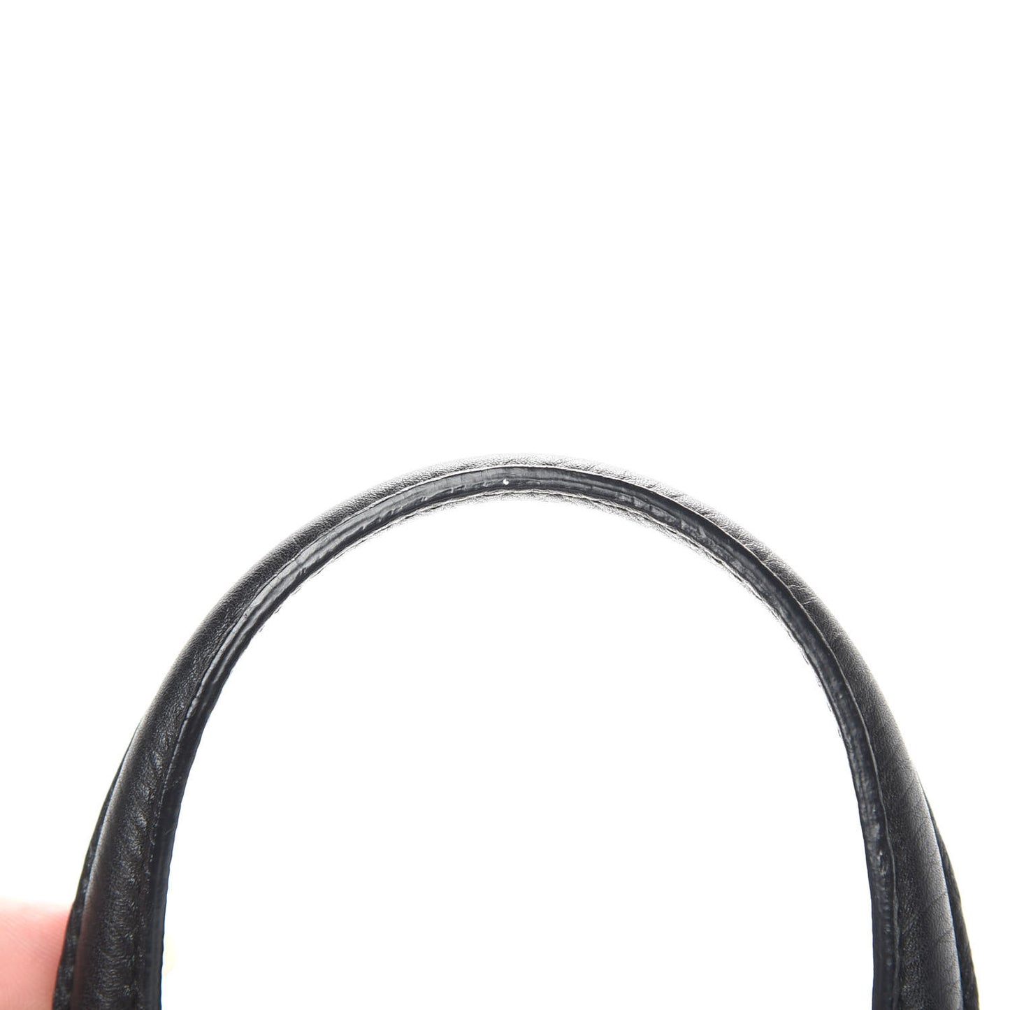 Pebbled Calfskin Small 1973 Top Handle Satchel Black