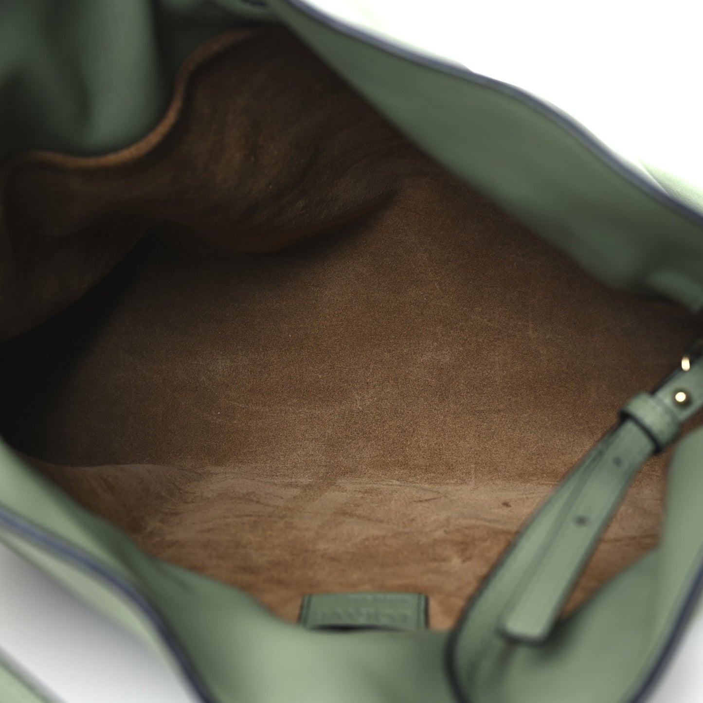 Nappa Flamenco Knot Clutch Rosemary