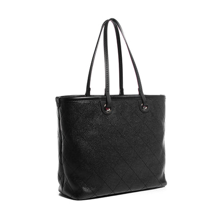 Chanel Grained Calfskin Shopping Fever Tote Black 3 of 7
