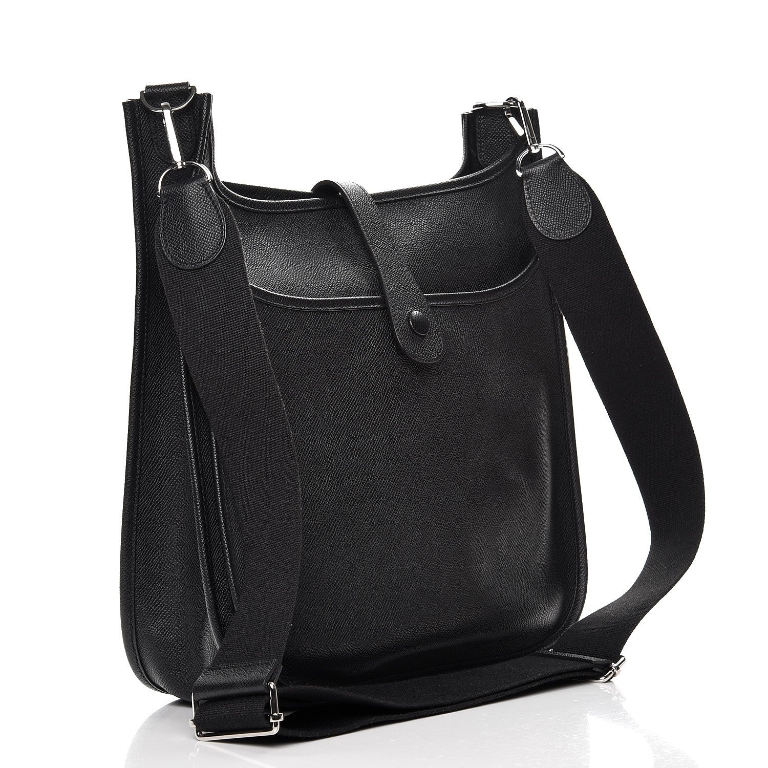 Hermes Soft Epsom Evelyne III GM Black 3 of 10