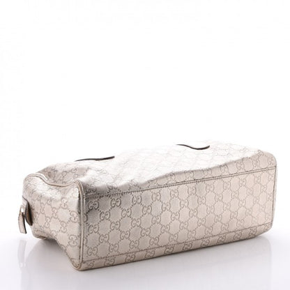 Gucci Metallic Guccissima Boston Gold 4 of 9