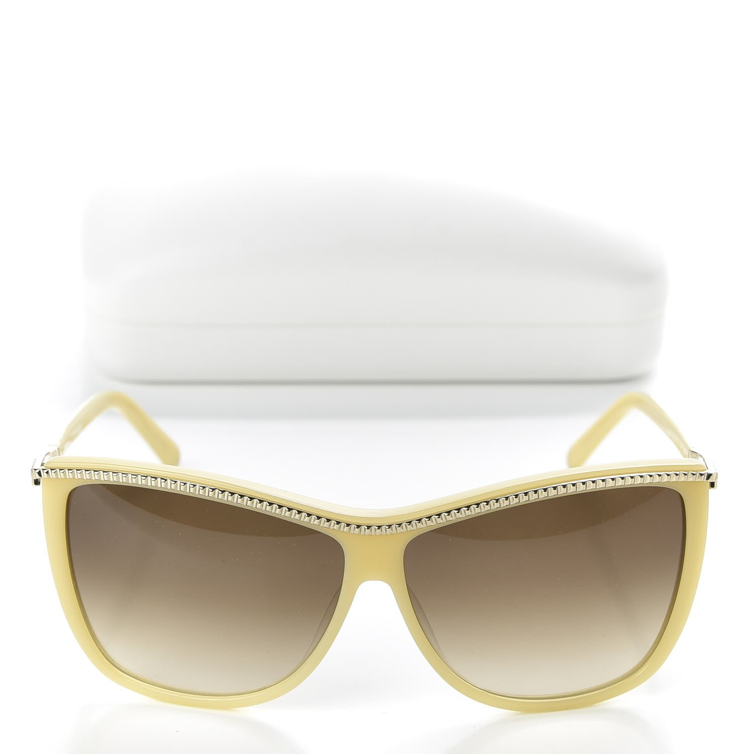 Chloe Acetate Sunglasses CE606S Gold Yellow 7 of 7
