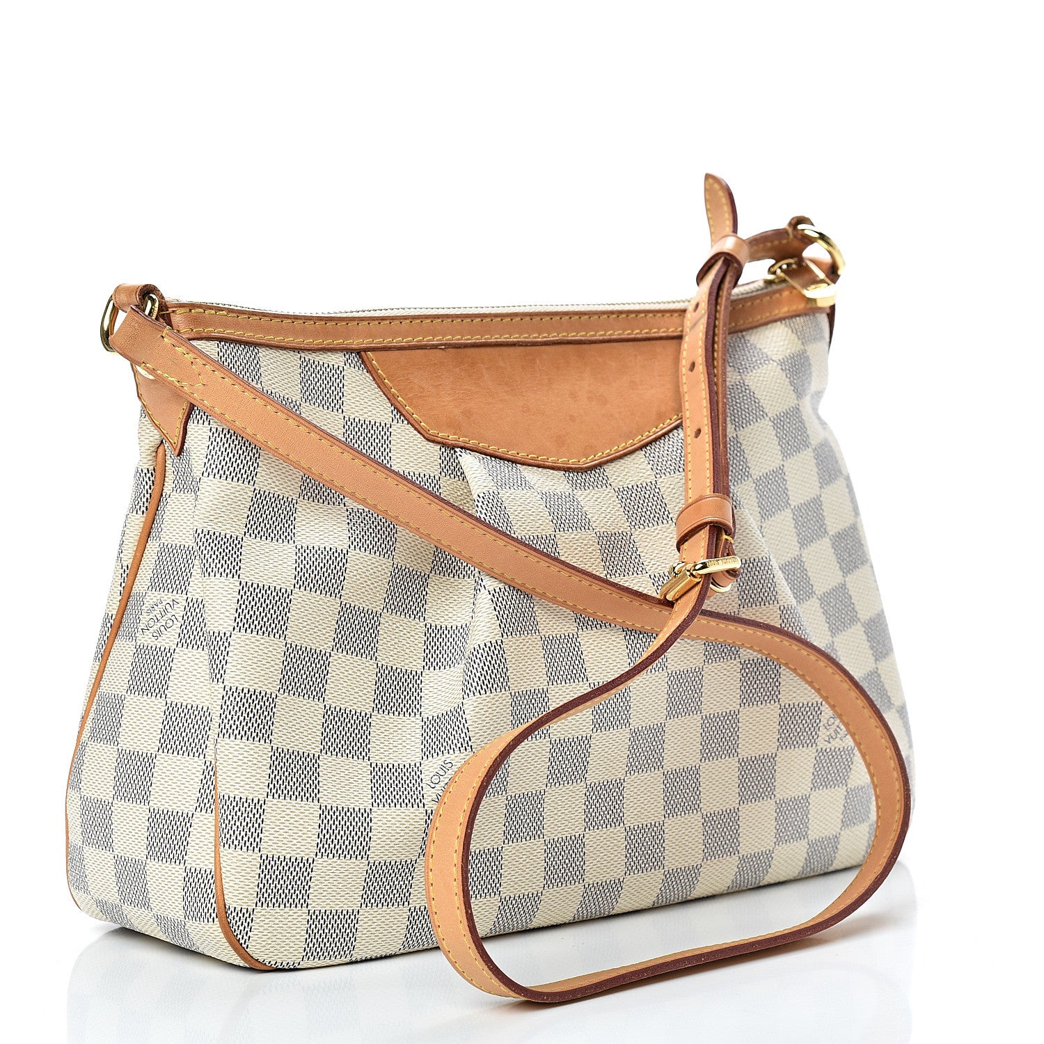Louis Vuitton Damier Azur Siracusa PM 2 of 17