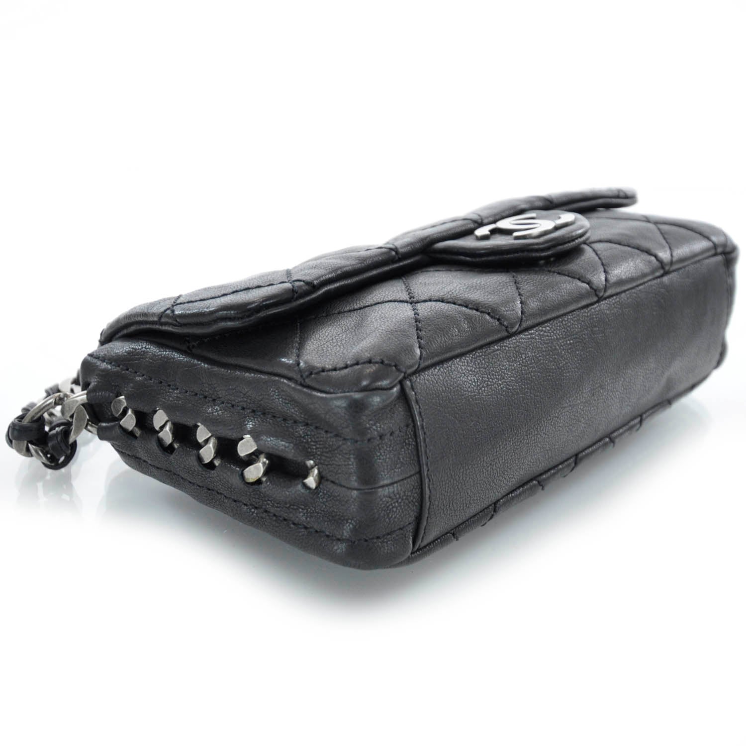 Chanel Leather Modern Chain Flap Black 4 of 8