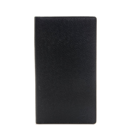 Louis Vuitton Porte-Chequier Cartes Credit European Checkbook Wallet Ardoise 1 of 7