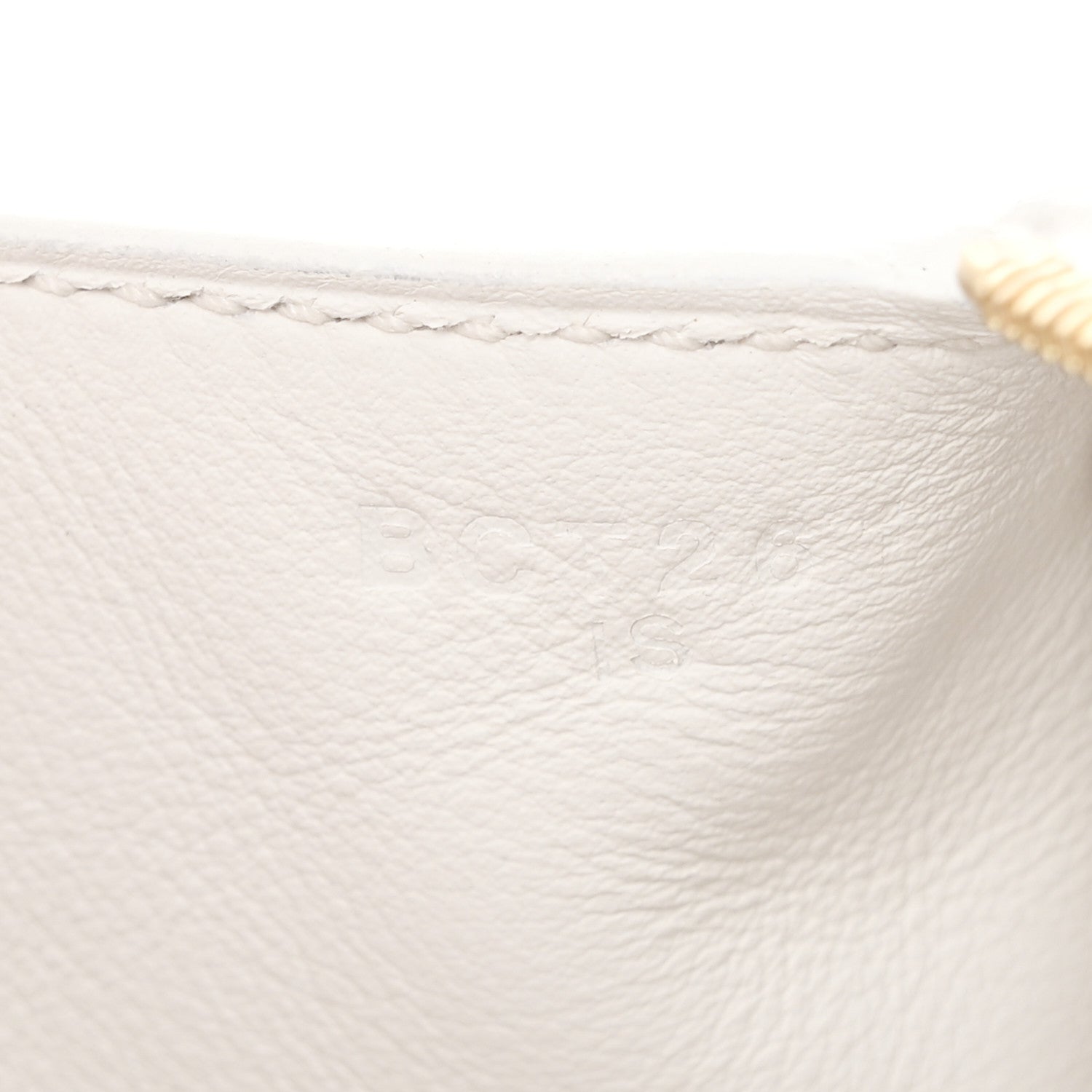 Hermes Taurillon Clemence Mini Lindy 20 New White 7 of 11