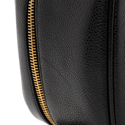 Chanel Caviar Vanity Cosmetic Case Black 11 of 11