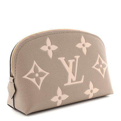 Louis Vuitton Empreinte Monogram Giant Cosmetic Pouch PM Tourterelle Crème 5 of 12