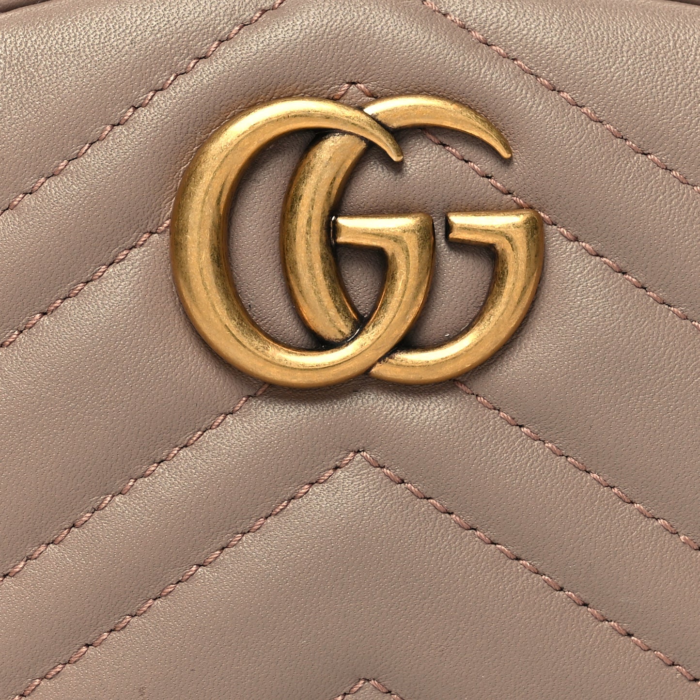 Calfskin Matelasse GG Marmont Belt Bag 95 38 Porcelain Rose