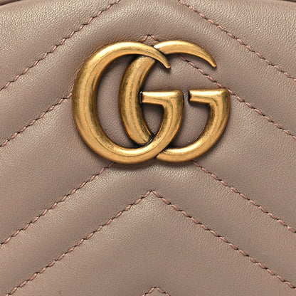 Gucci Calfskin Matelasse GG Marmont Belt Bag 95 38 Porcelain Rose 8 of 10