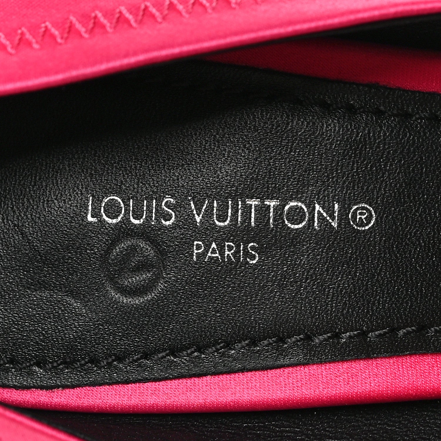 Louis Vuitton Satin Archlight Pumps 38 Rose Pop Pink 7 of 8