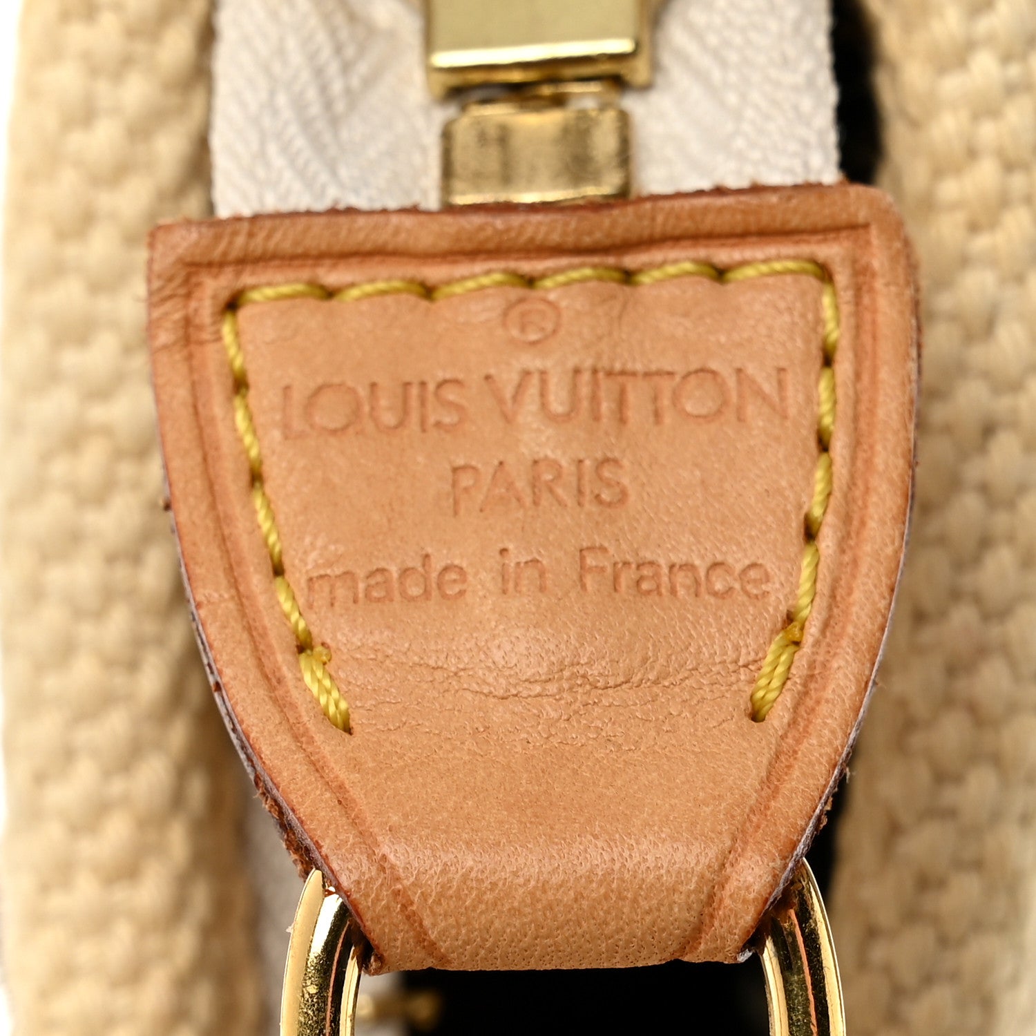 Louis Vuitton Toile Antigua Cabas MM Tote White 6 of 10