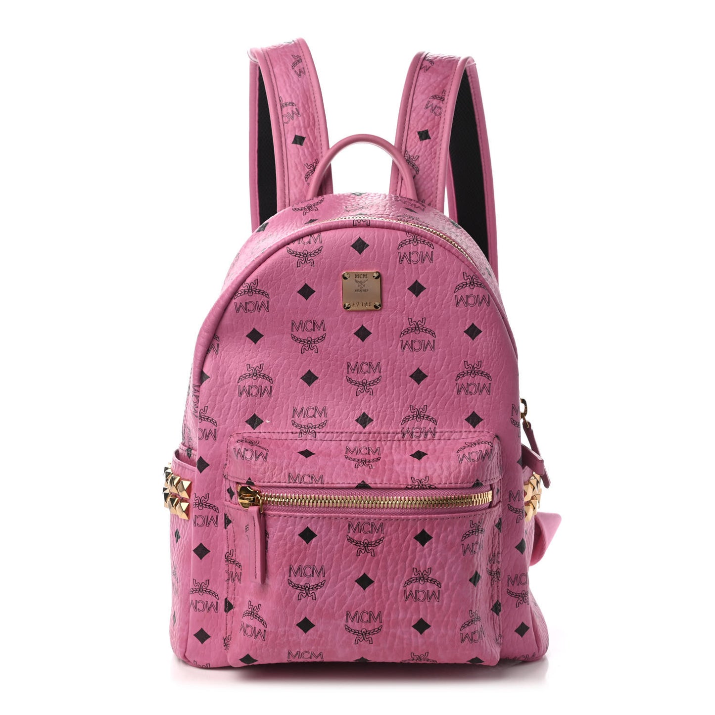 Visetos Small Side Stud Stark Backpack Pink
